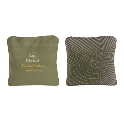 6-in Dual-Sided Cornhole Bags | Tree Rings Collection