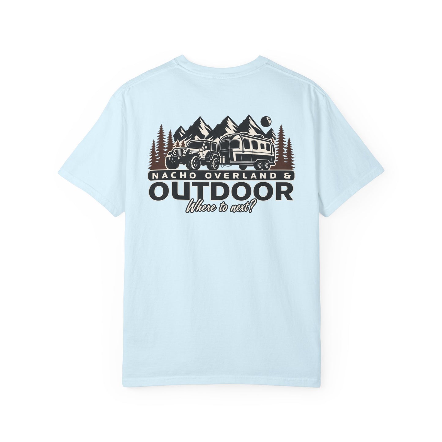 Outdoor Overland T-Shirt — "Nacho Overland" Adventure Graphic