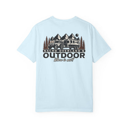 Outdoor Overland T-Shirt — "Nacho Overland" Adventure Graphic