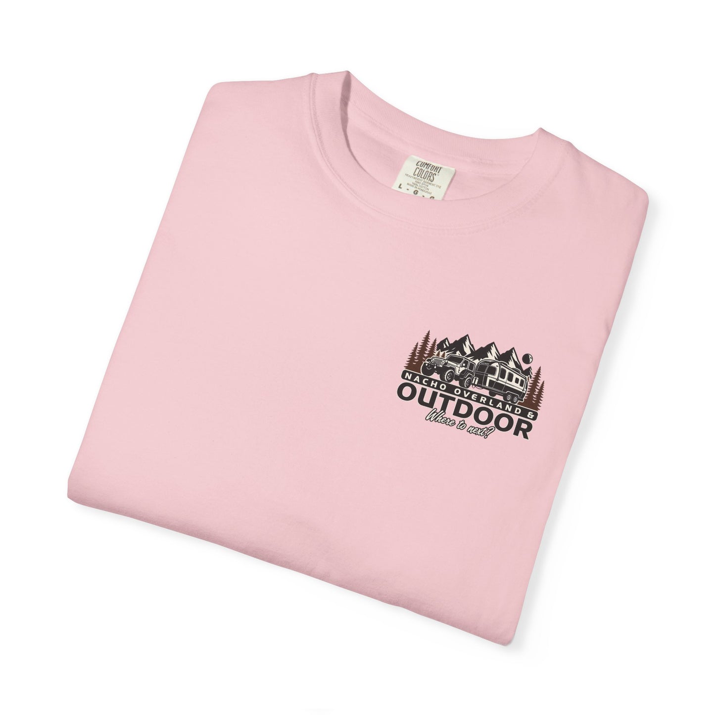 Outdoor Overland T-Shirt — "Nacho Overland" Adventure Graphic