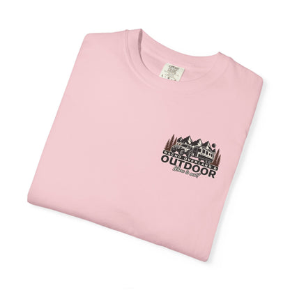 Outdoor Overland T-Shirt — "Nacho Overland" Adventure Graphic