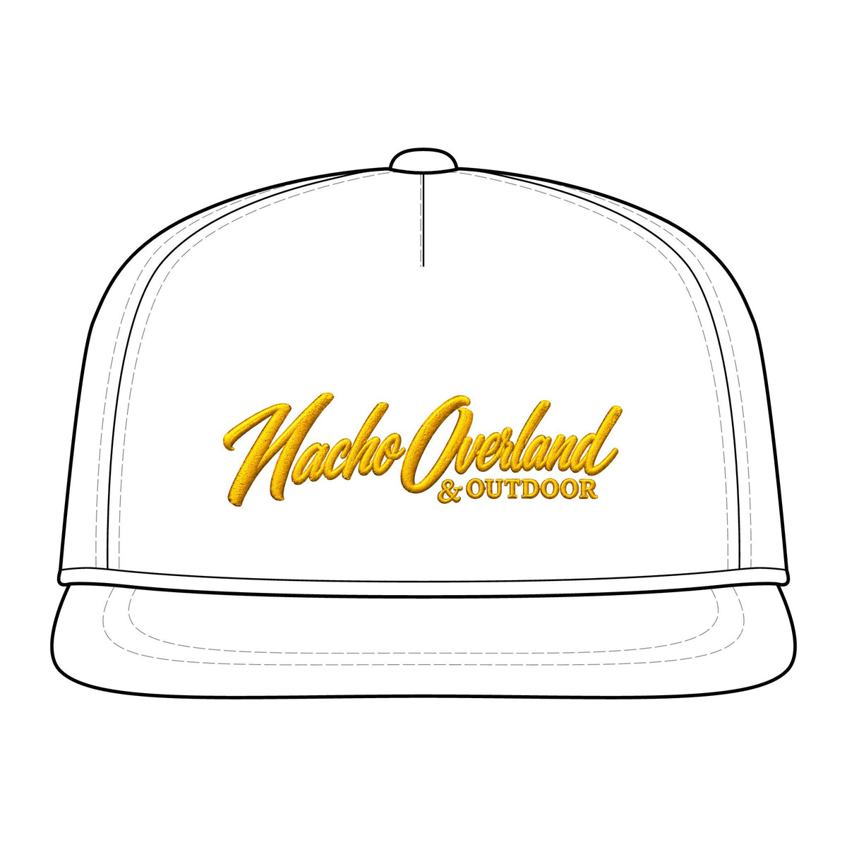 Nacho Overland & Outdoor Adventure Snapback Rope Cap