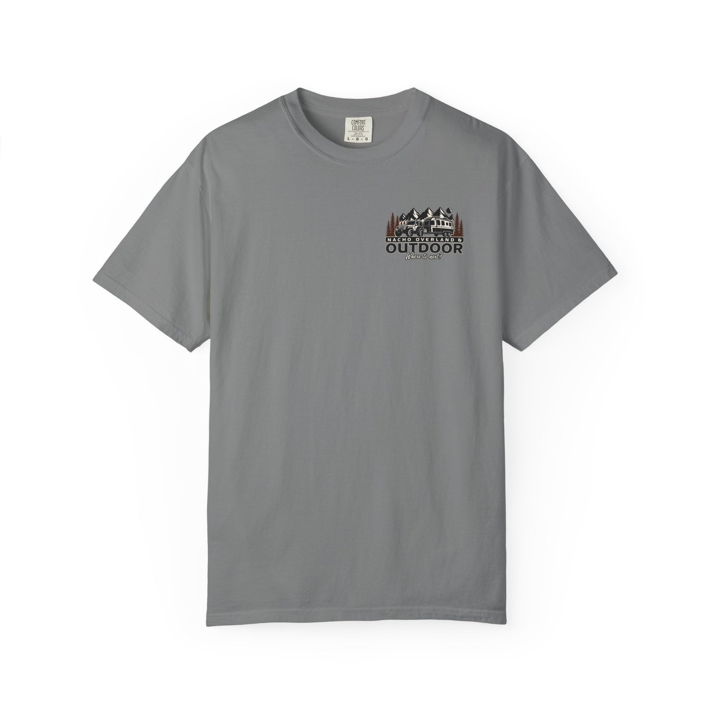 Outdoor Overland T-Shirt — "Nacho Overland" Adventure Graphic