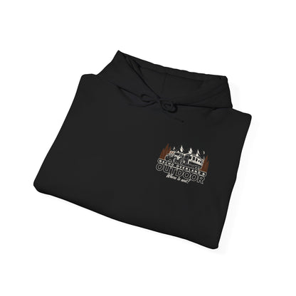 Overland Outdoor Hoodie - "Nacho Overland" Adventure Van Camping Pullover