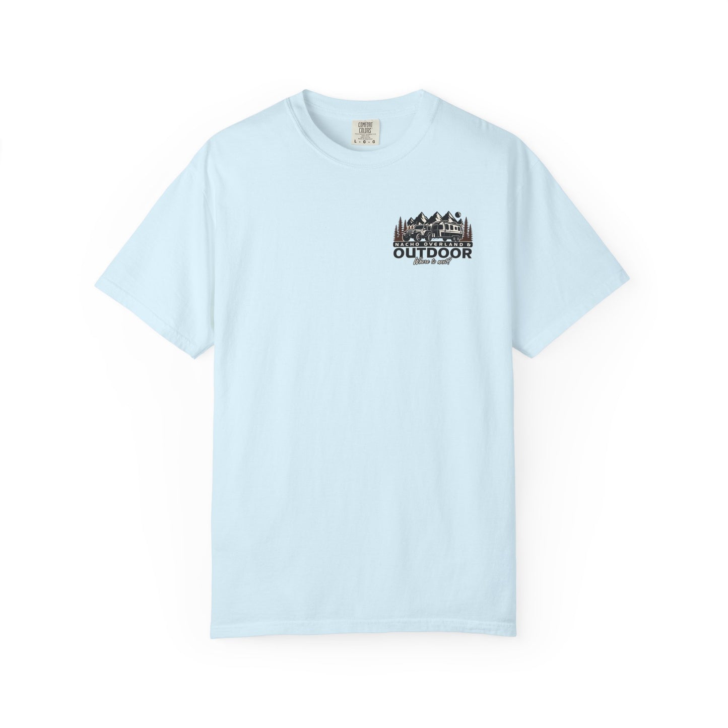 Outdoor Overland T-Shirt — "Nacho Overland" Adventure Graphic