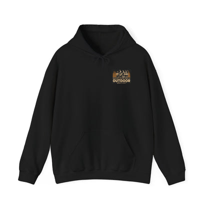 Outdoor Van Life Hoodie — "Nacho Overland & Outdoor" Adventure Pullover