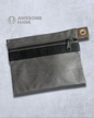 ALPINE WAXED CANVAS FLAT-LAY POUCH - MEDIUM (MULTIPLE COLORS)