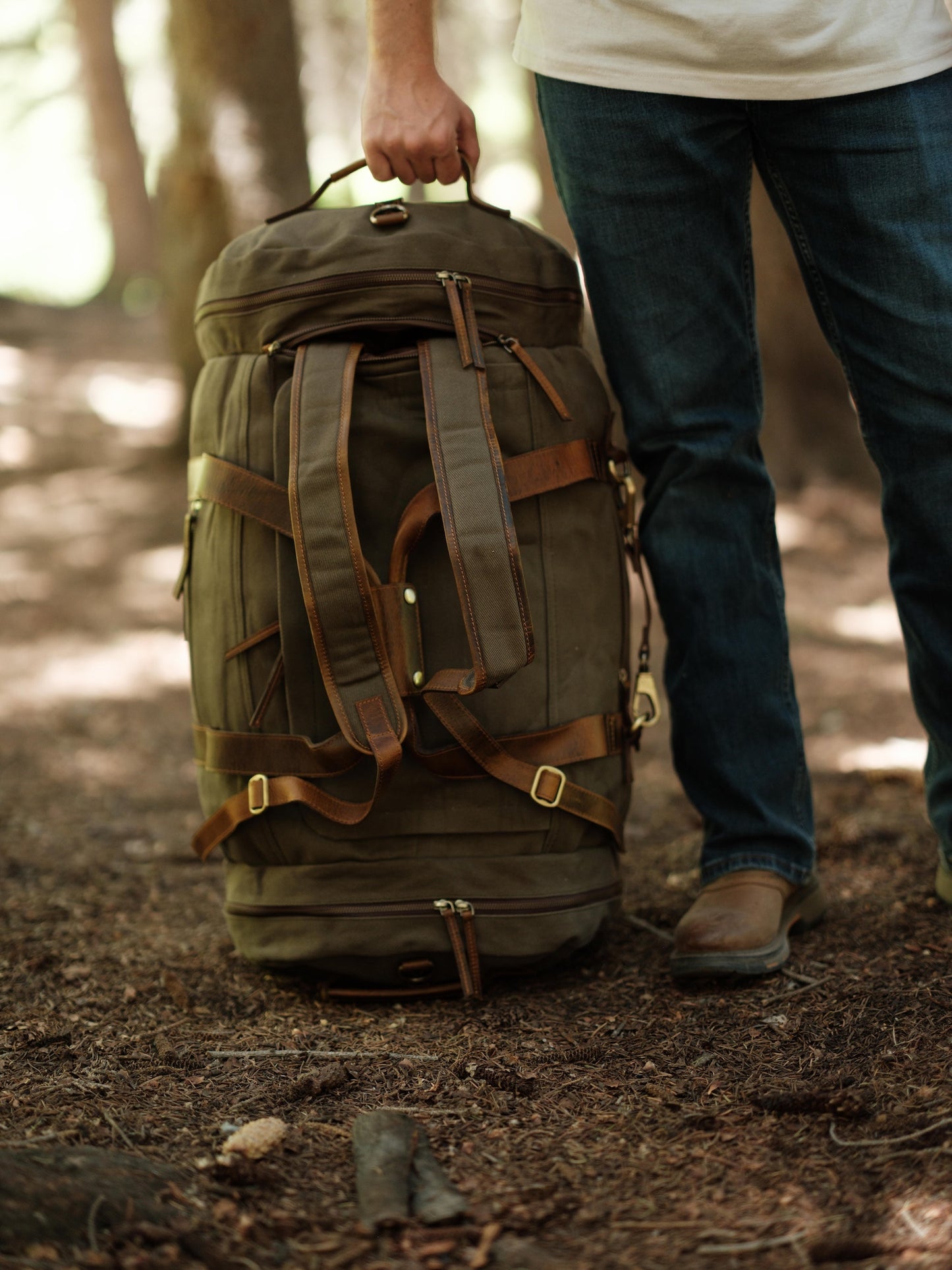 85L Nomad Canvas Duffel