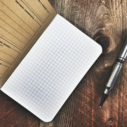 Field Notes Notebook Graph Paper