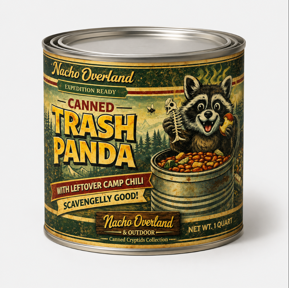 Canned Trash Panda - Pre-Order