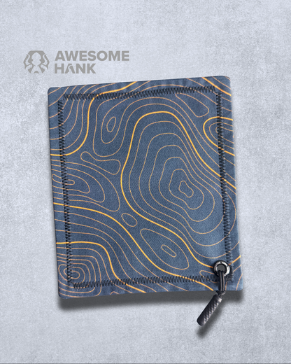 SLATE TOPO HANDKERCHIEF (MINI) - EDC HANK