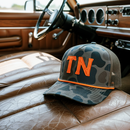 Tennessee "TN Hat" in Night Fade™ Camo