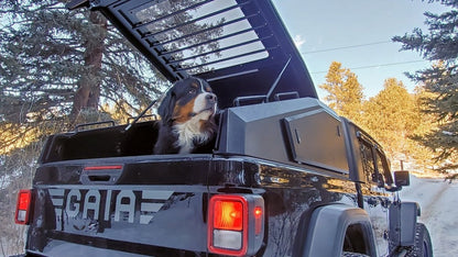 GAIA Shadow Top Jeep Gladiator Camper Shell - Fastback Truck Cap