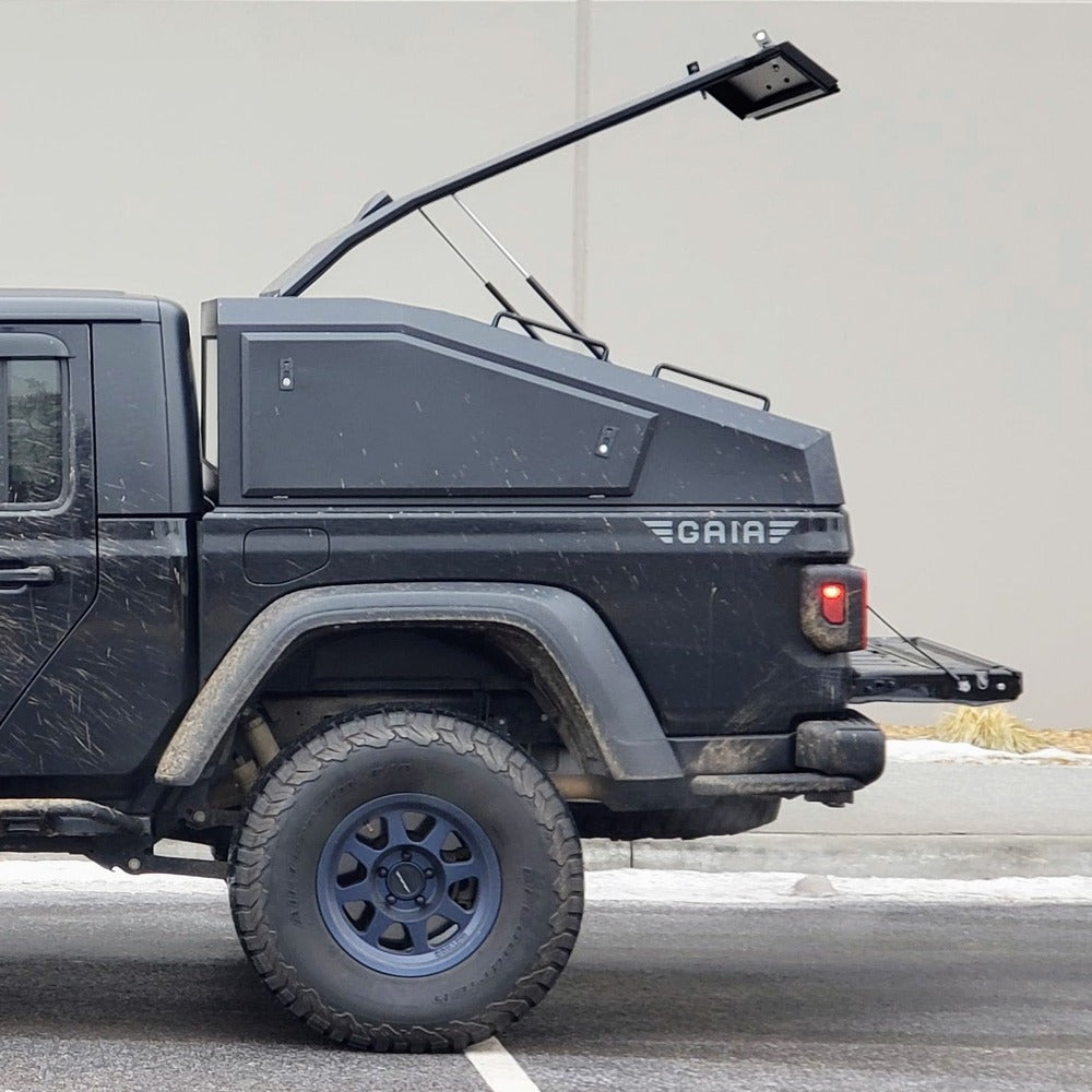 GAIA Shadow Top Jeep Gladiator Camper Shell - Fastback Truck Cap