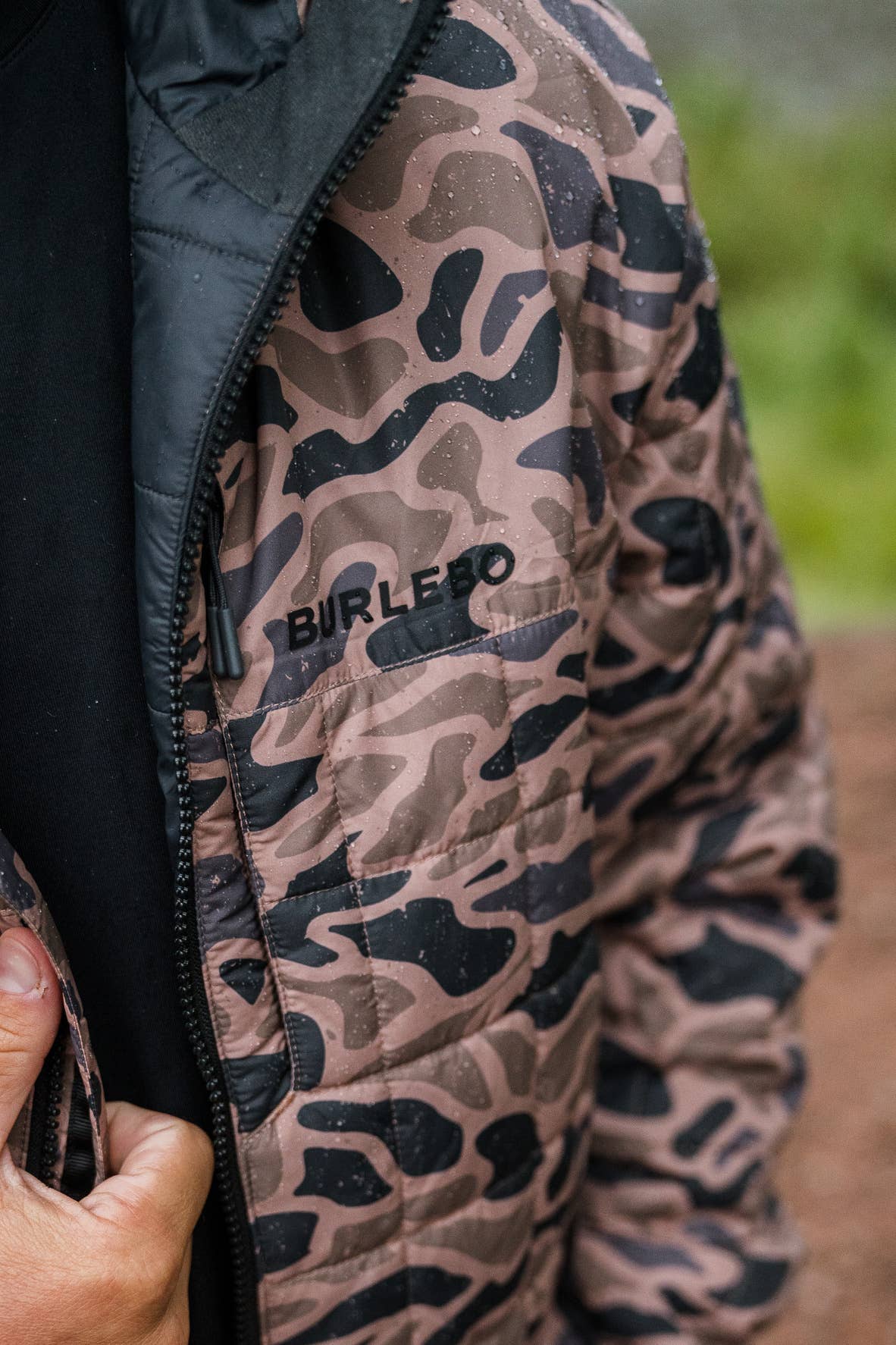 Puffer Jacket Burlebo Gauge Camo