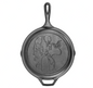 Lodge -  10.25 Inch - Dolly Parton Pre-Seasoned Cast Iron Stamped Skillet
