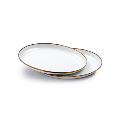 Barebones - Enamel Deep Plate (Set of 2)