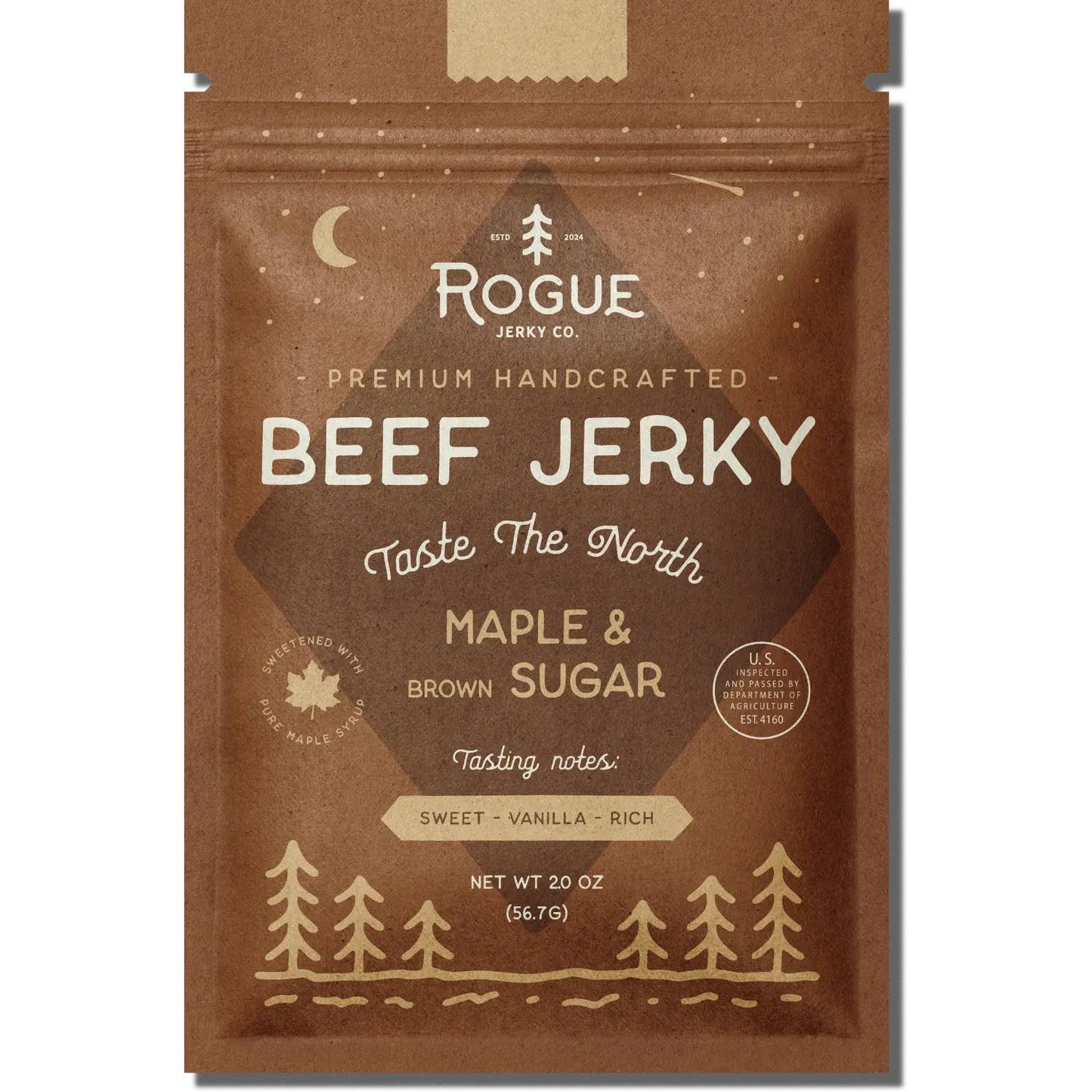 Rogue Jerky Co. - Maple & Brown Sugar Beef Jerky
