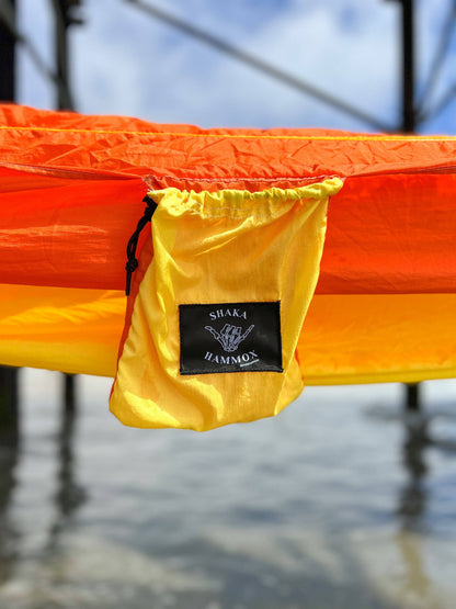 Shaka Hammox Sunset Yellow Double Hammock