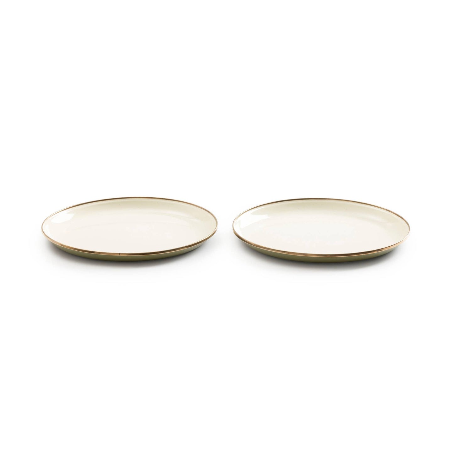 Barebones - Enamel 2-Tone Deep Plate Set