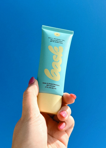 Bask Sunscreen - Bask SPF 40 Daily Invisible Gel Sunscreen