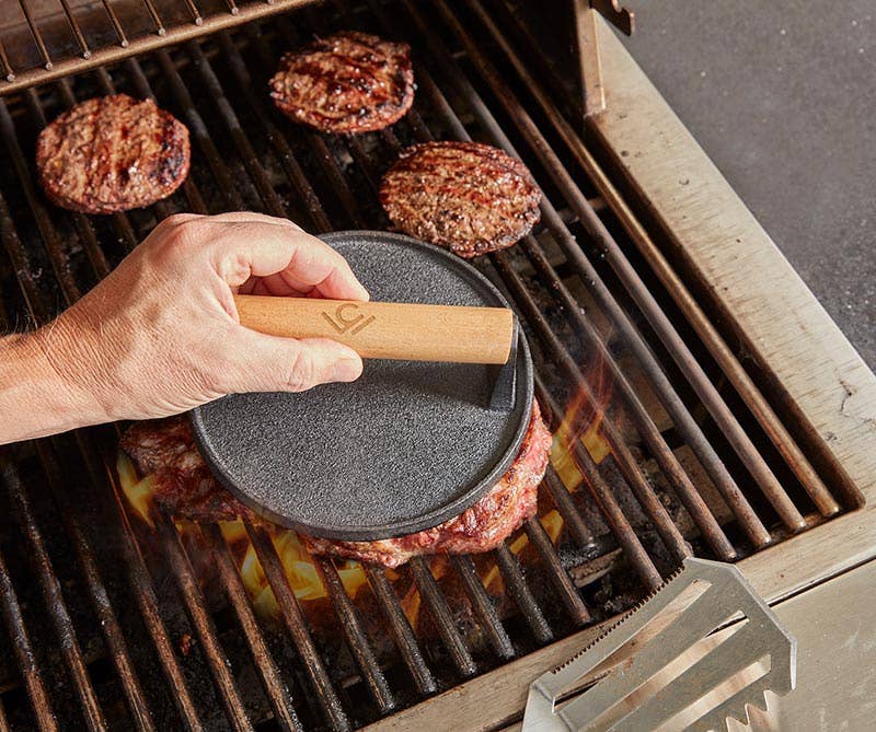 Cole Wheeler - Cast Iron Burger Press (One)