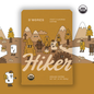 Hiker Coffee - S'mores, Ground Coffee, 12oz, No Seed Oils, Mycotoxin-Free