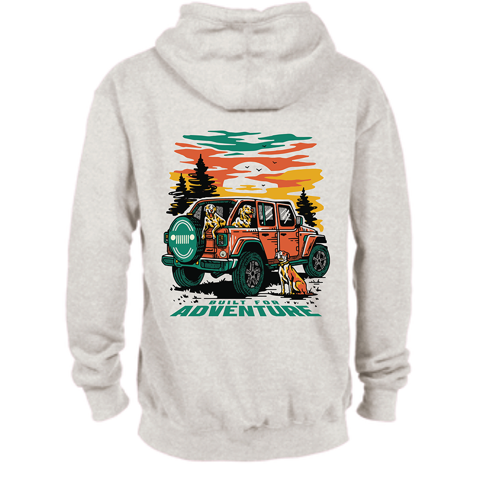 Jeep® Dog Hoodie Oatmeal Heather