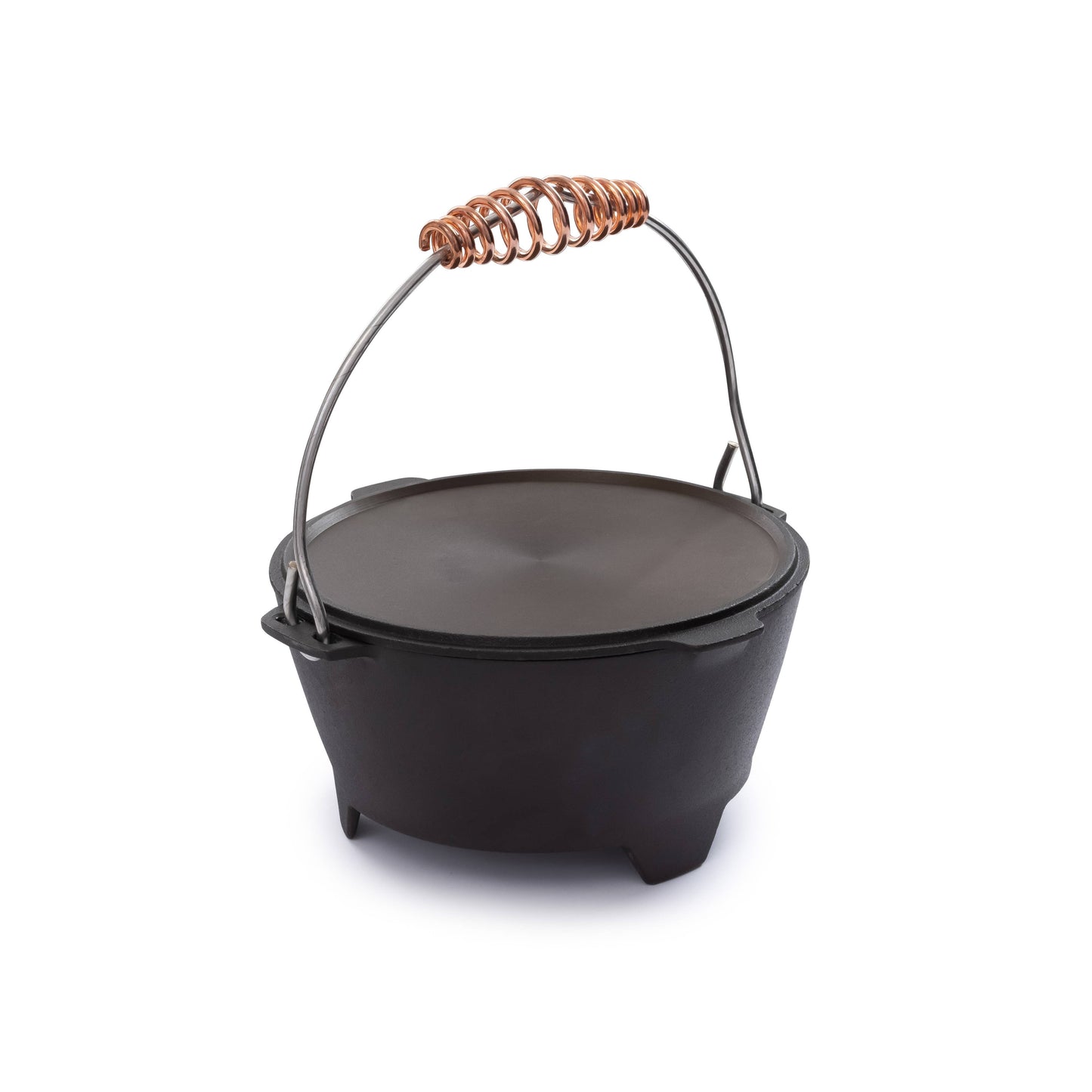Polished Cast Iron Dutch Oven 4 QT