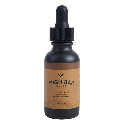 Cole Wheeler - High Bar Soap Co. Face + Beard Oil - Smoked Bourbon