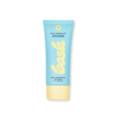 Bask Sunscreen - Bask SPF 40 Daily Invisible Gel Sunscreen