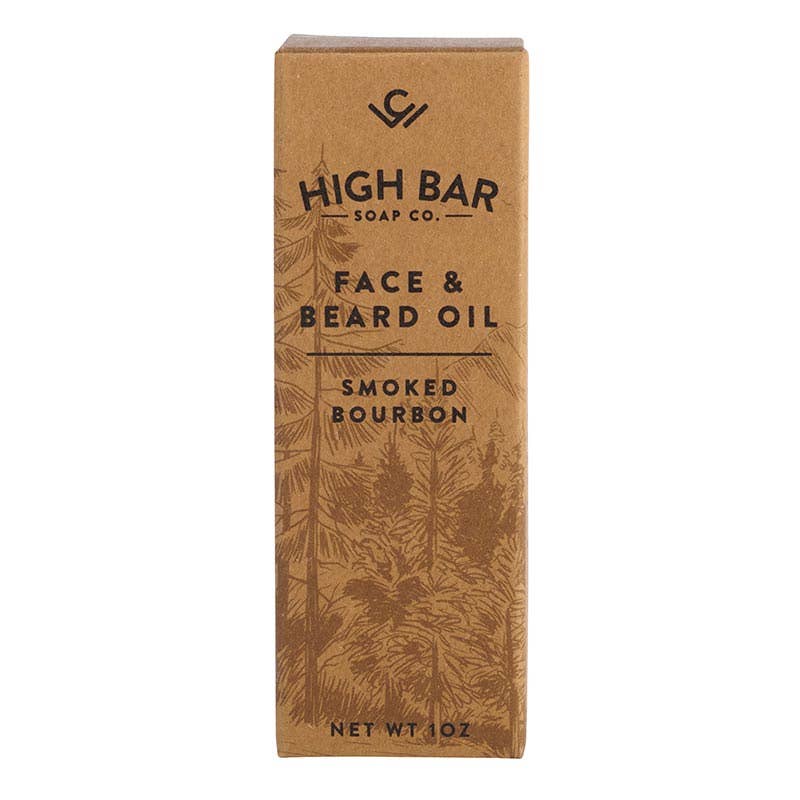 Cole Wheeler - High Bar Soap Co. Face + Beard Oil - Smoked Bourbon