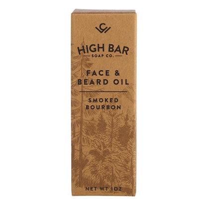 Cole Wheeler - High Bar Soap Co. Face + Beard Oil - Smoked Bourbon
