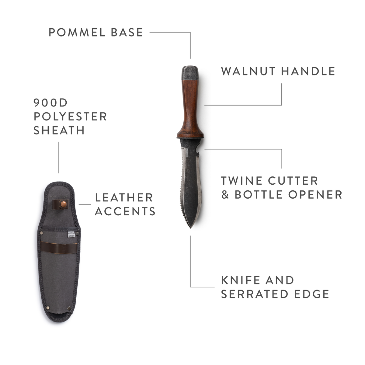 Barebones - Hori Hori Ultimate with Sheath