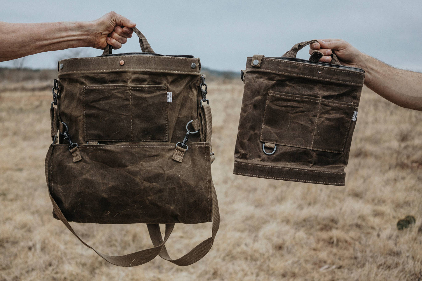Barebones - Harvesting & Gathering Bag- Waxed Canvas