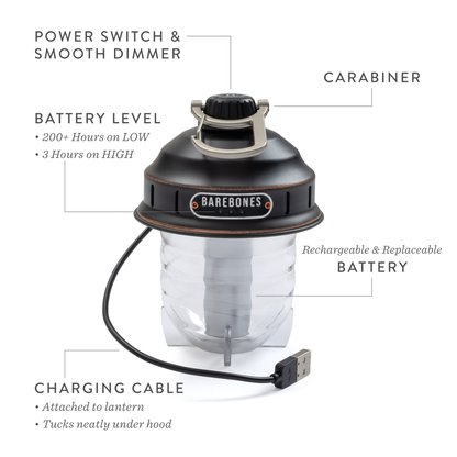 Barebones - Beacon Hanging Light - Outdoor Lantern