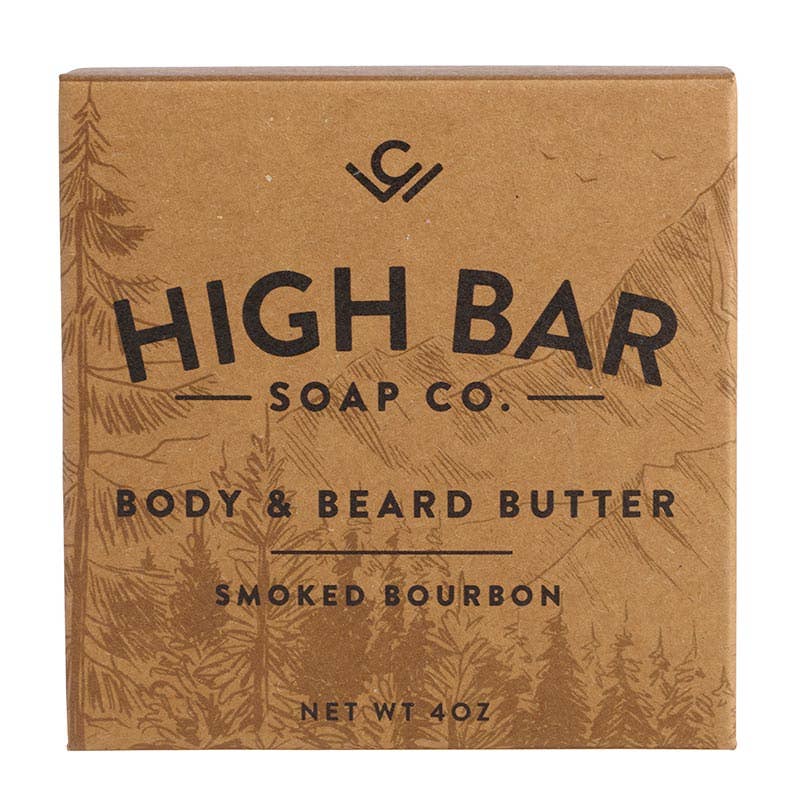 Cole Wheeler - High Bar Soap Co. Beard Butter - Smoked Bourbon