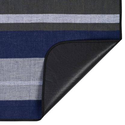 Picnic Blanket with Leather Tote Strap