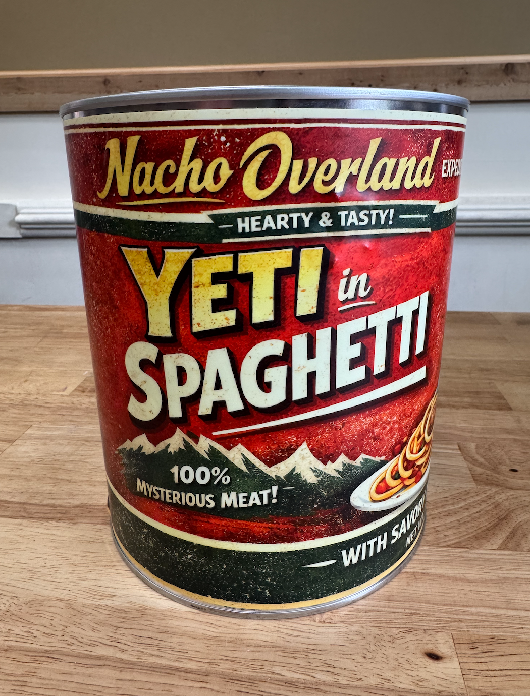 Yeti in Spaghetti - Canned Cryptid