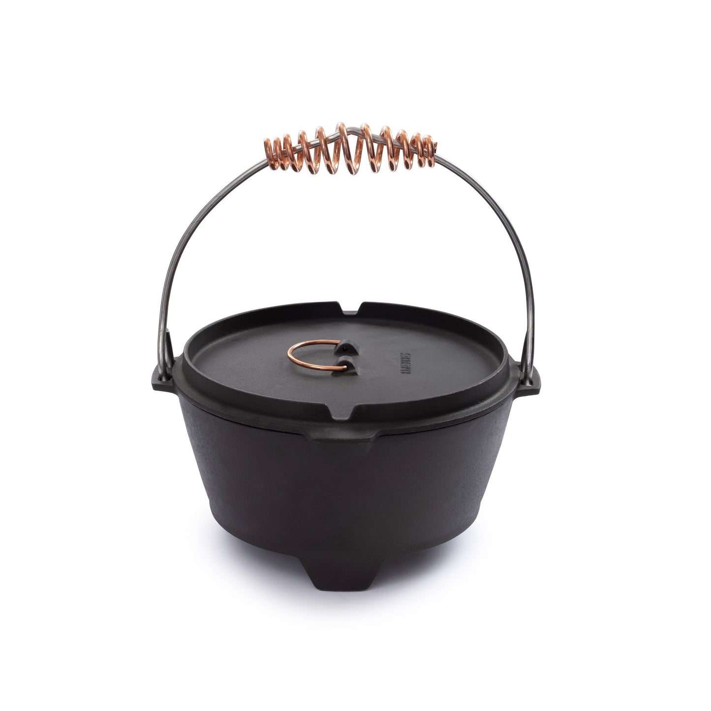 Polished Cast Iron Dutch Oven 4 QT