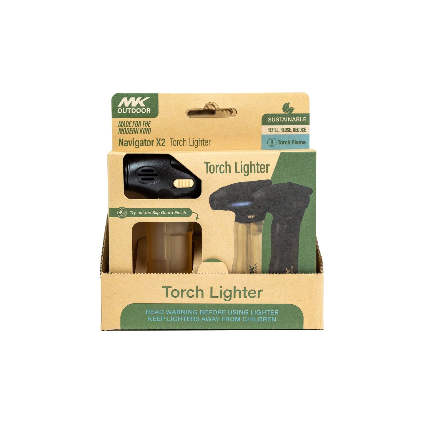 MK Lighter Outdoor Series, Navigator 2PC Torch Lighter