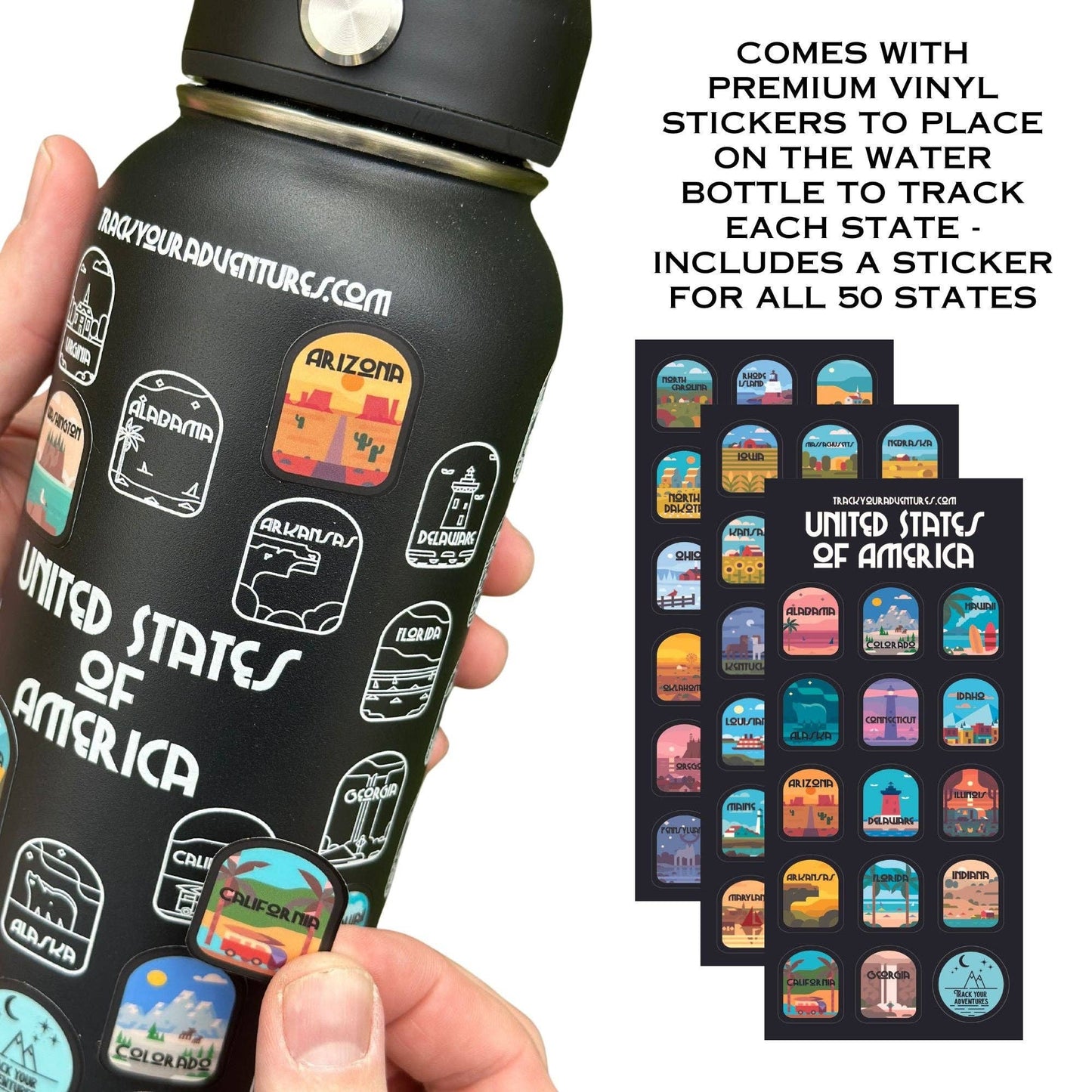 USA Water Bottle
