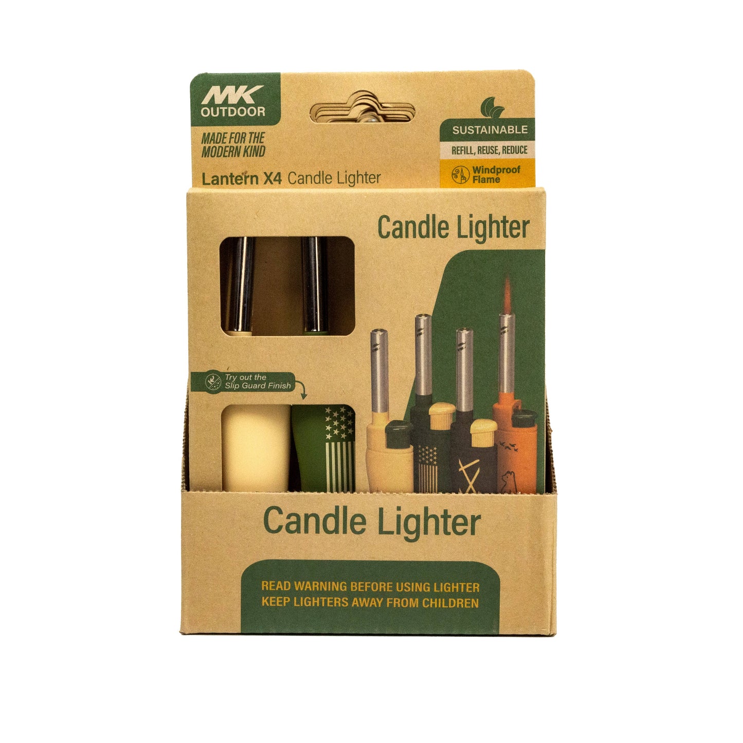 MK Lighter, Lantern Set, Jet Flame