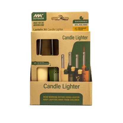 MK Lighter, Lantern Set, Jet Flame