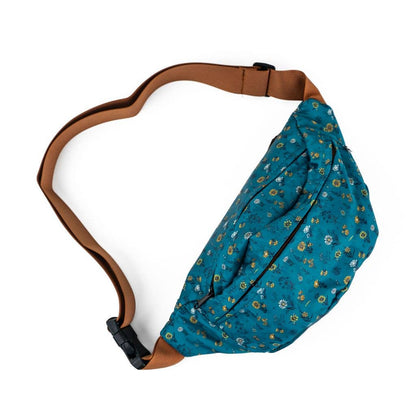 The Montana Scene - Belt Bag - Spring Floral Teal