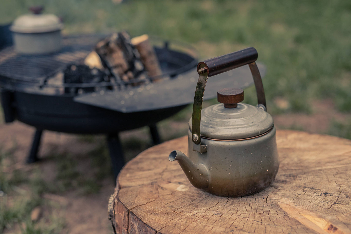 Barebones - Enamel Teapot