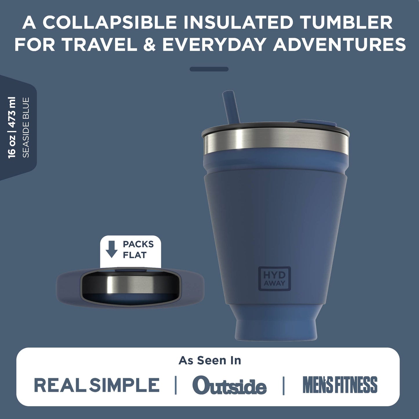 HYDAWAY - Collapsible Insulated Tumbler