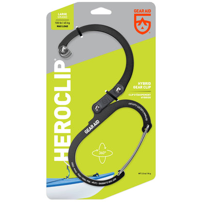 Heroclip Large: Stealth Black