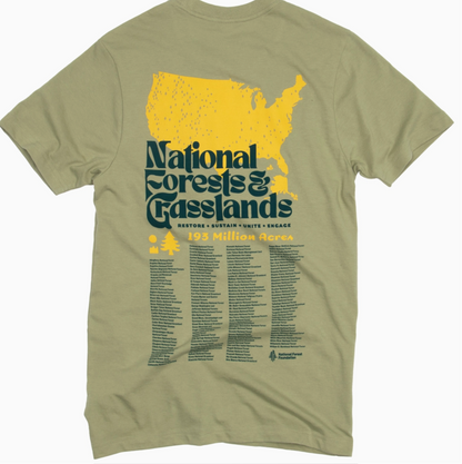 National Forest & Grasslands - Green