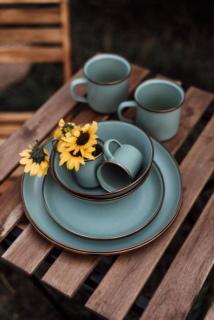 Barebones - Enamel Deep Plate (Set of 2)